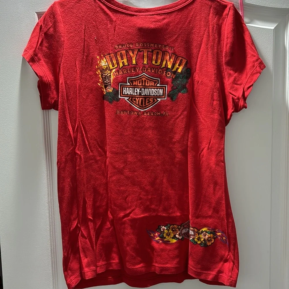 Harley Davidson ladies T-shirt Daytona edition - Picture 5 of 7